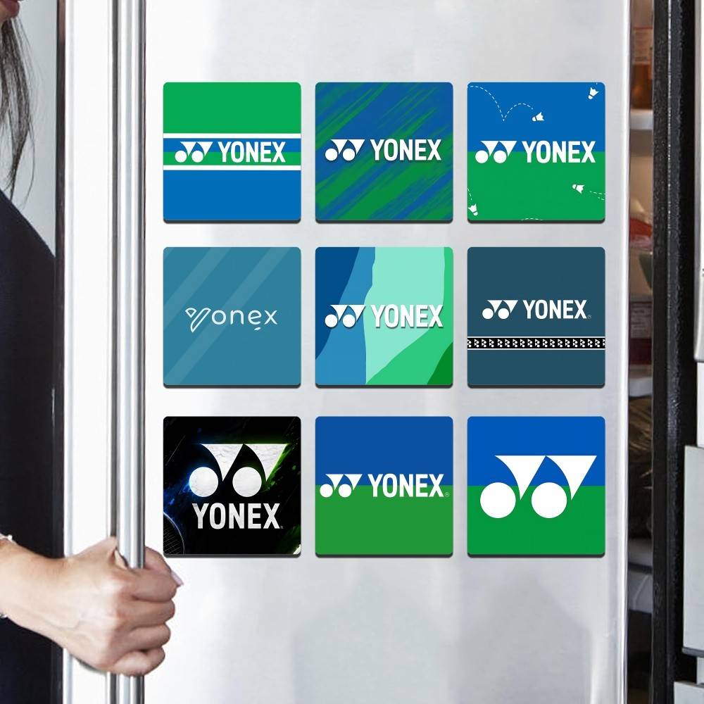 Badminton Yonex - Imán de nevera personalizado con foto,
