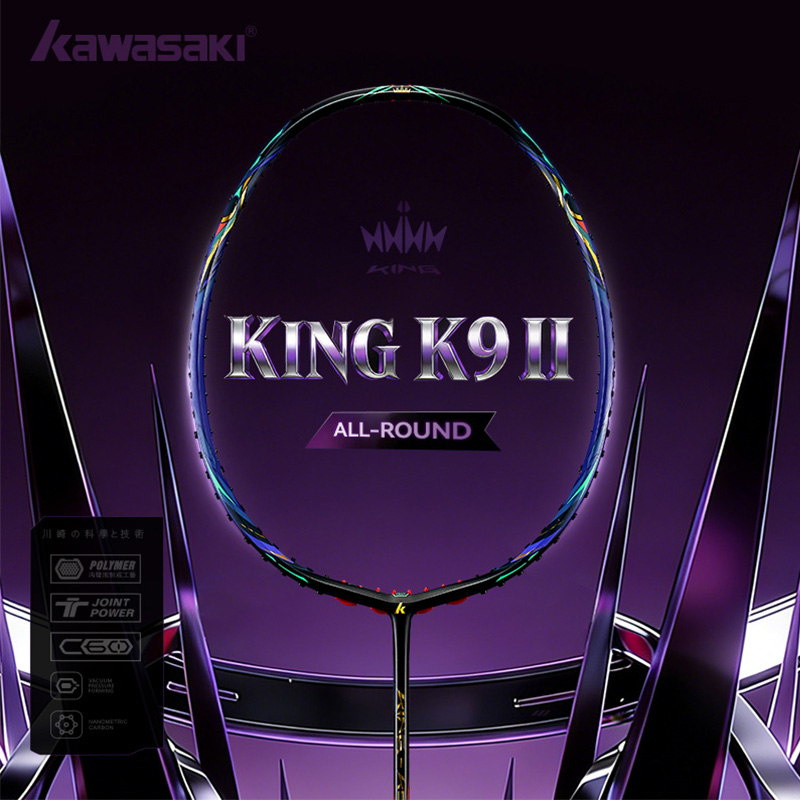 Badminton Bwf - Raqueta de bádminton Kawasaki KING K9