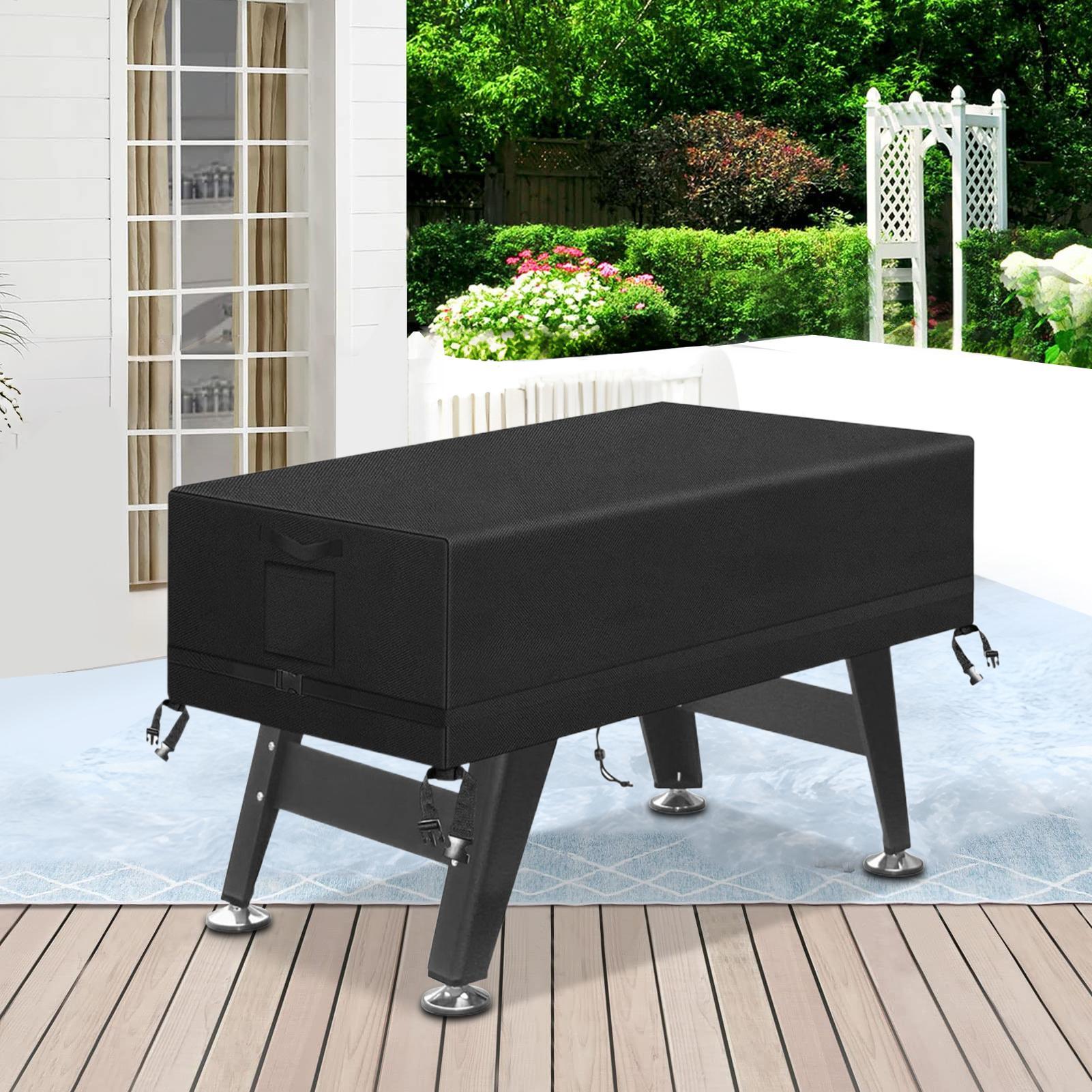Badminton Outdoor - Funda protectora para mesa de fútbol,