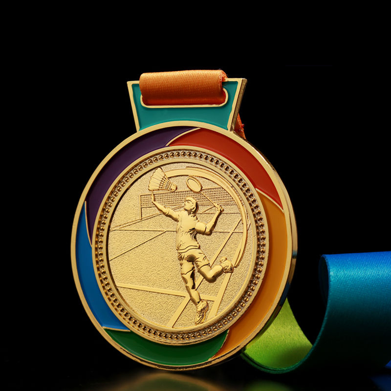 Badminton Championship - Medalla de bádminton universal personalizada, medalla