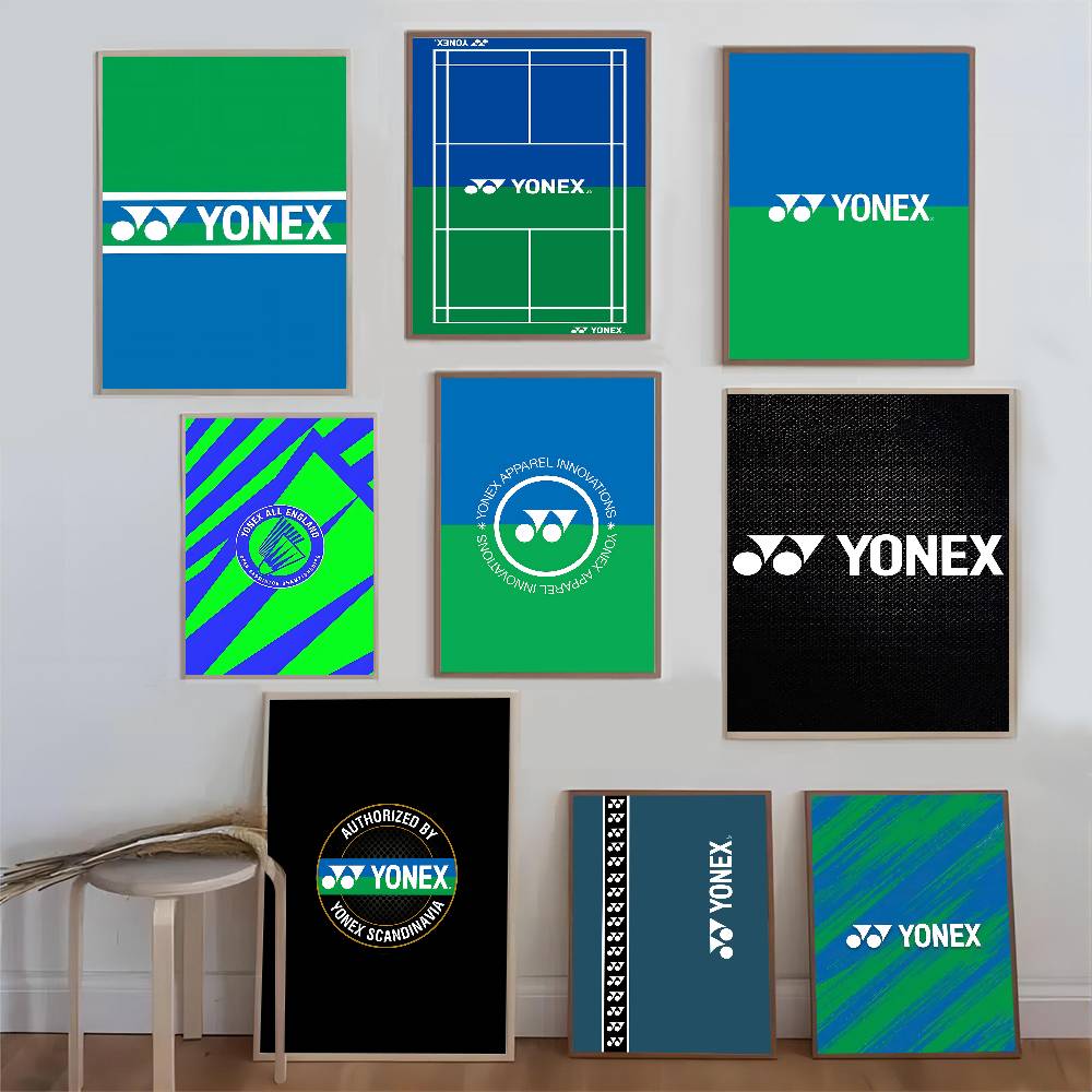Badminton Yonex - Pósteres clásicos vintage de bádminton Y-Yonex,