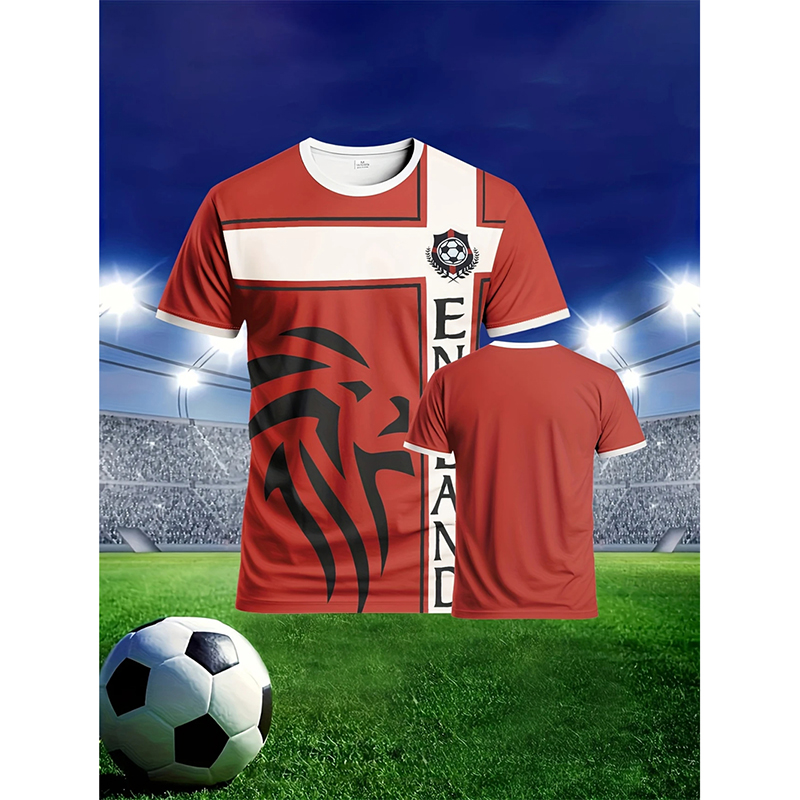 Camiseta de fútbol con bandera - Badminton England reseña y precio