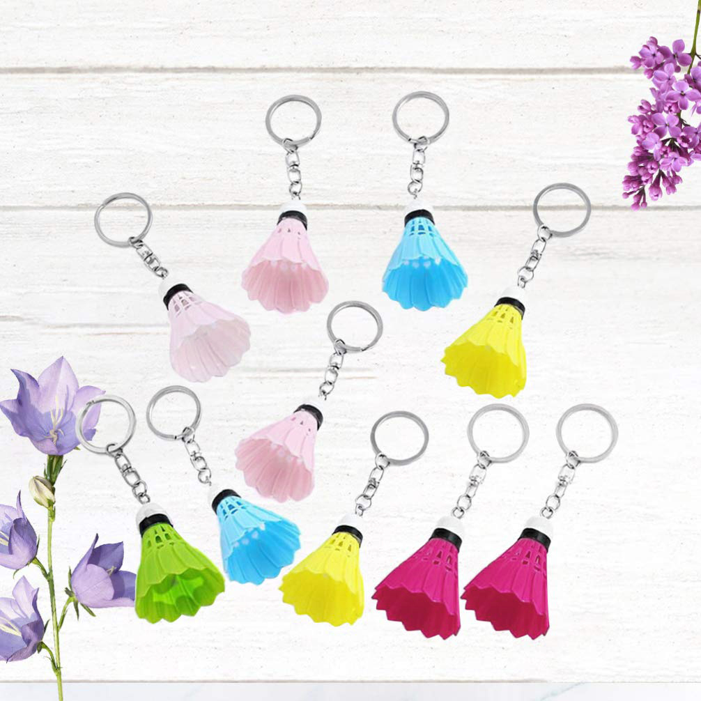 60 uds 6 colores lindo llavero - Badminton Bwf reseña y precio