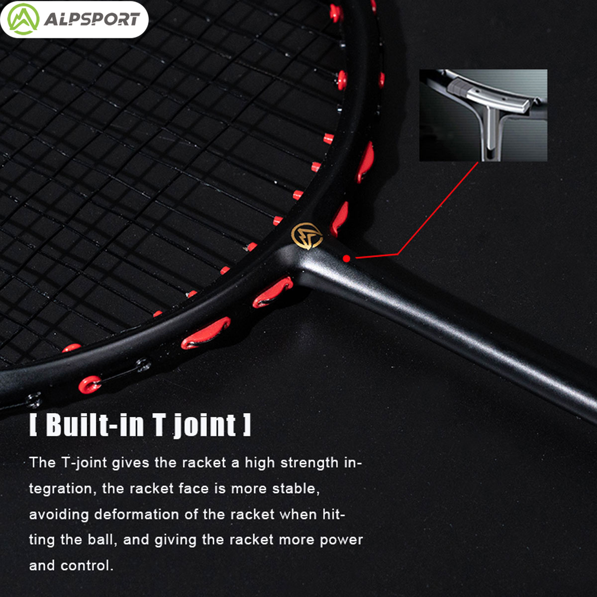 Alpsport MH-V5 5U 75g Ondulado - Badminton Bwf reseña y precio