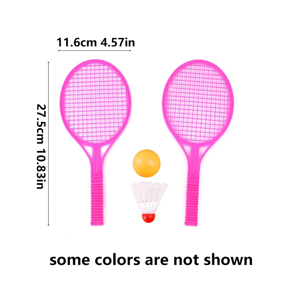 4 unids/set Mini raqueta de te - Badminton Fun Game reseña y precio