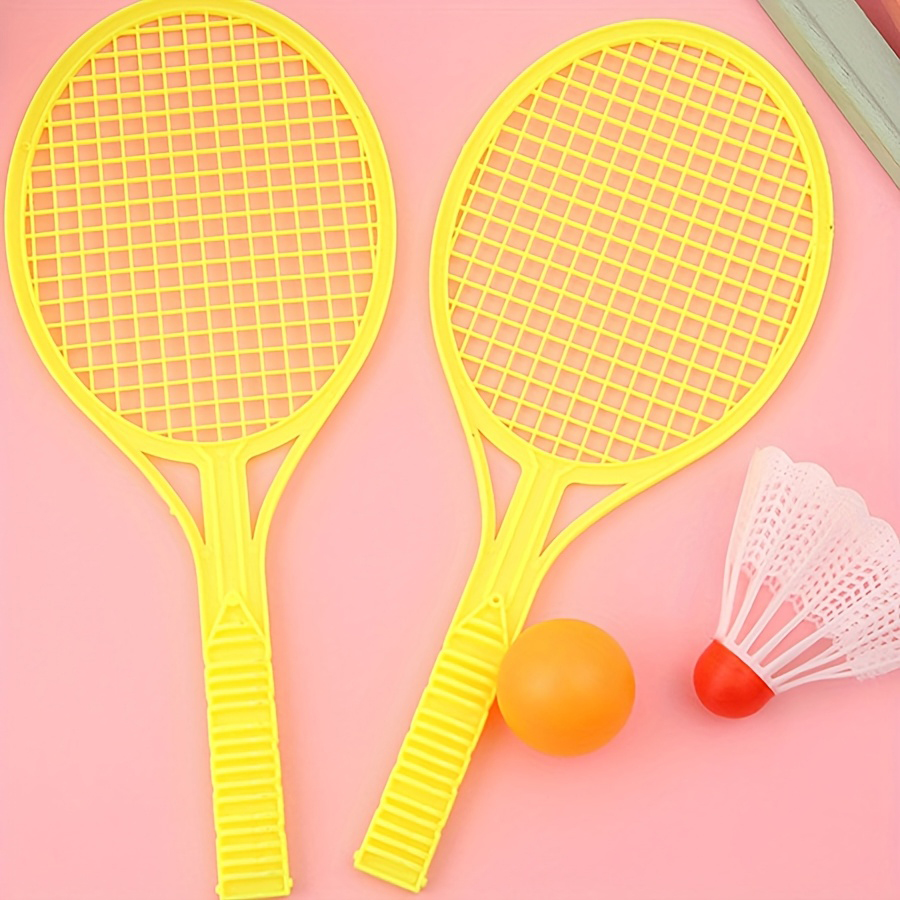 4 unids/set Mini raqueta de te - Badminton Fun Game reseña y precio