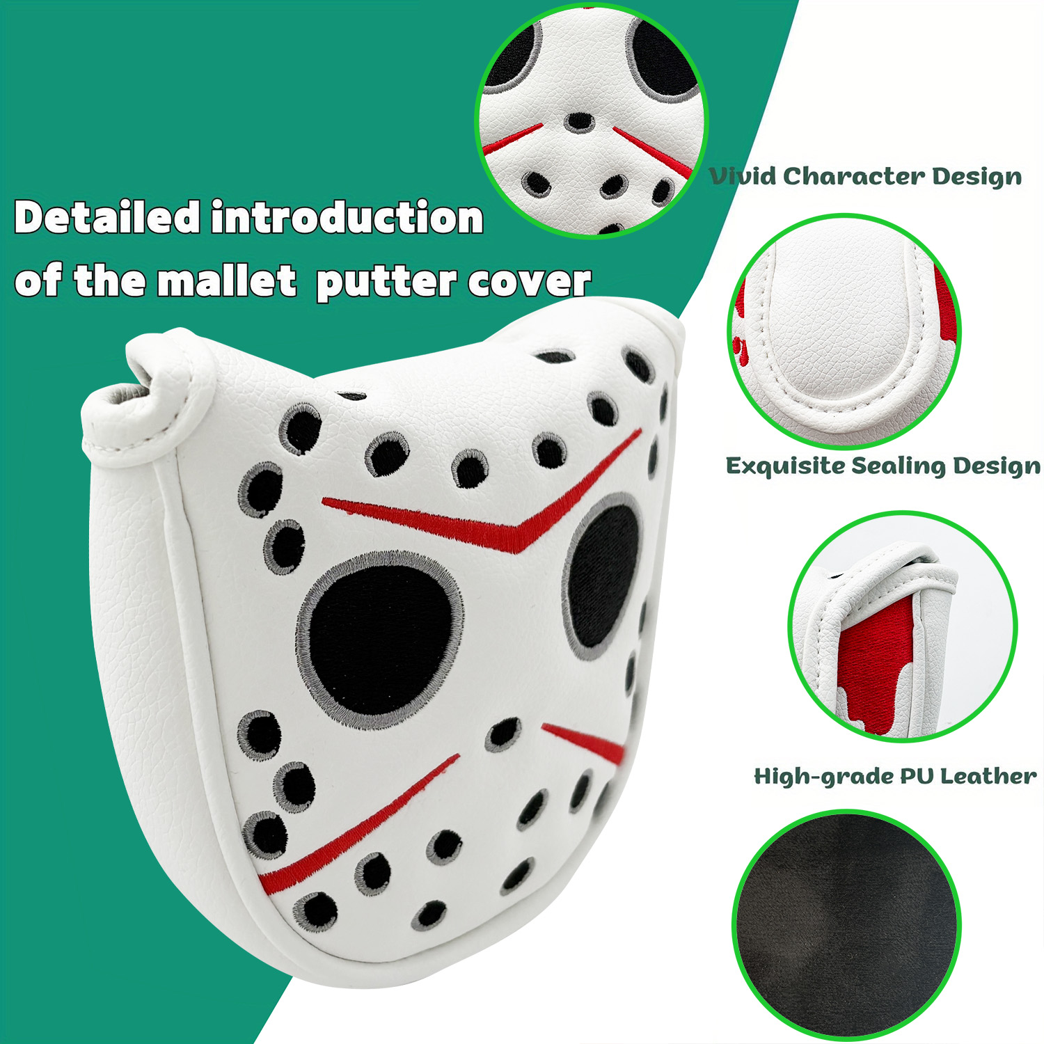 Fundas para putters de golf, f - Badminton Club reseña y precio
